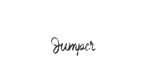 Jumper font thumbnail