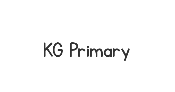 KG Primary Penmanship font thumbnail