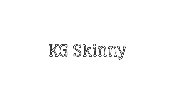 KG Skinny Love font thumbnail