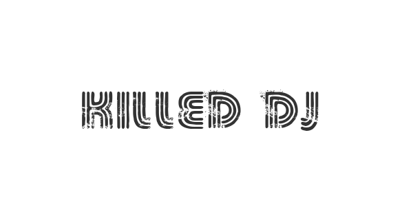 Killed DJ font thumbnail