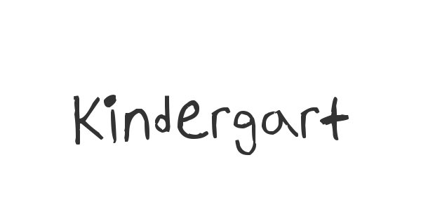 Kindergarten Cam font thumbnail