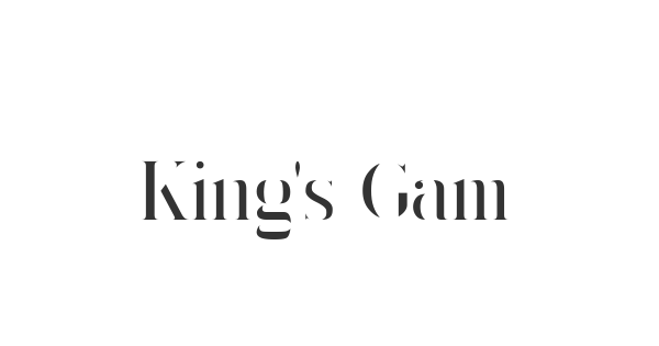 King’s Gambit font thumbnail