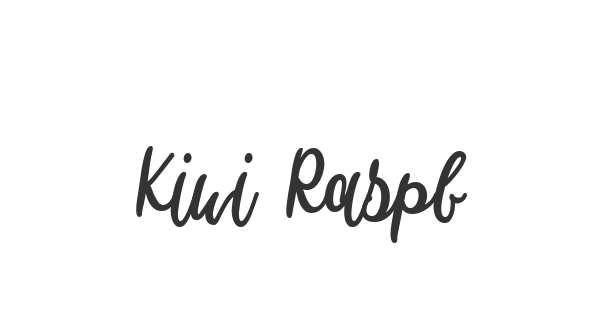 Kiwi Raspberry font thumbnail