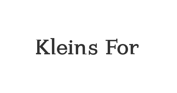 Kleins Forgotten Roman font thumbnail
