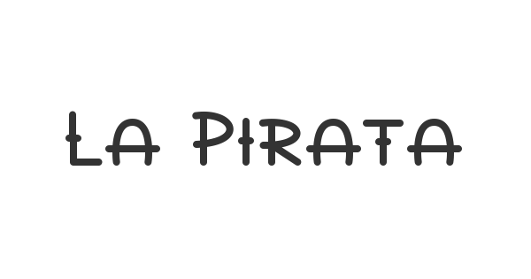 La Pirata font thumbnail