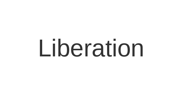 Liberation Sans font thumbnail