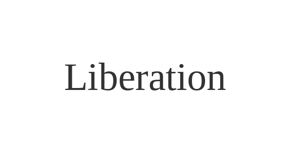 Liberation Serif font thumbnail