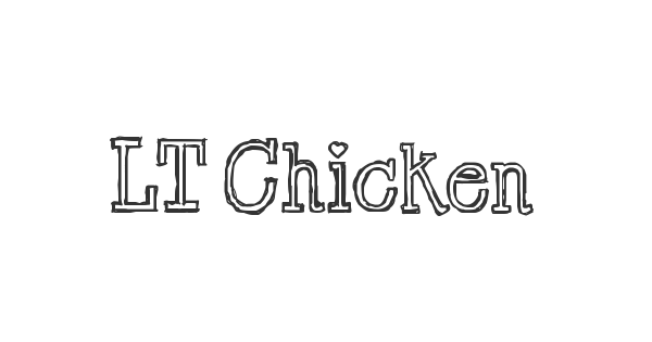LT Chickenhawk font thumbnail