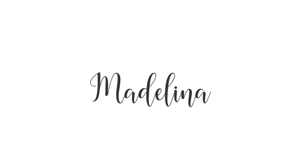 Madelina font thumbnail