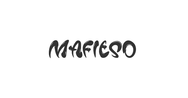 Mafieso font thumbnail