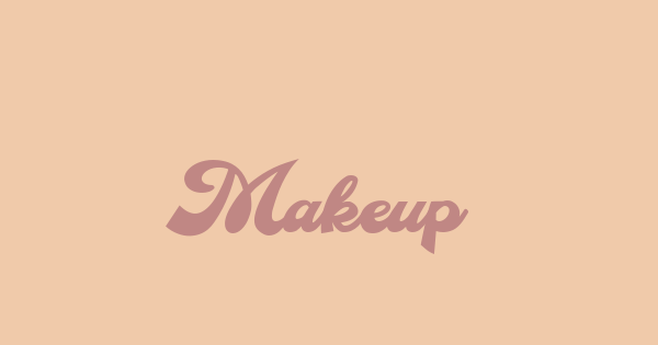 Makeup font thumbnail