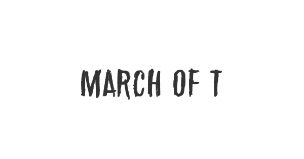 March of the pigs font thumbnail