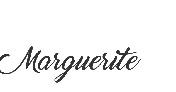 Marguerite font thumbnail