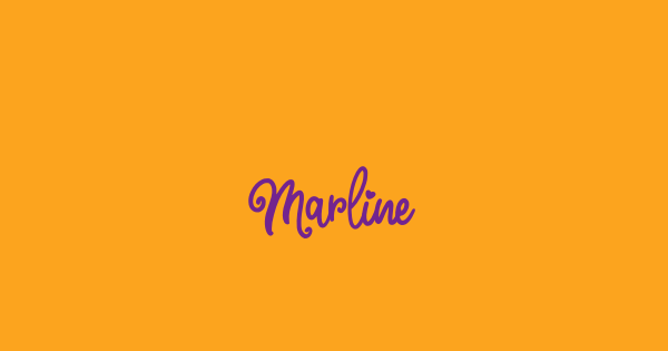 Marline font thumbnail
