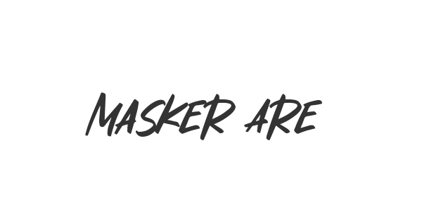 Masker Area font thumbnail