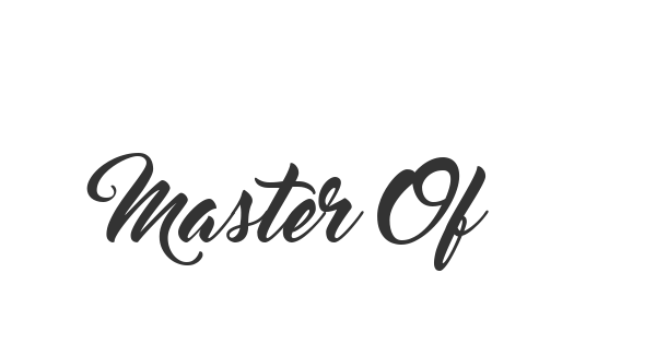 Master Of Break font thumbnail
