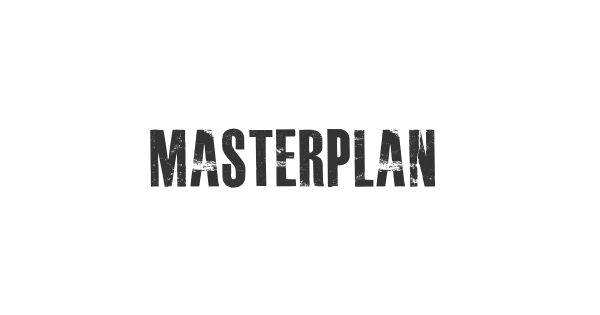 Masterplan font thumbnail