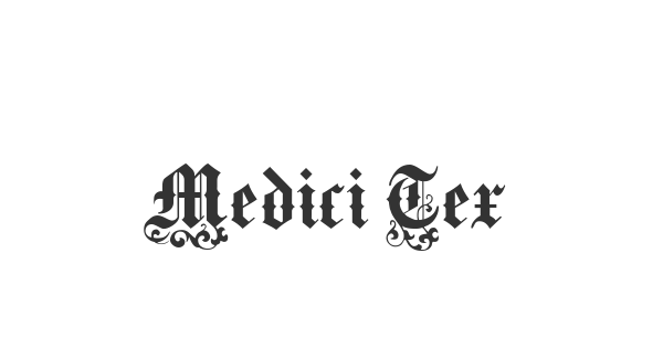 Medici Text font thumbnail