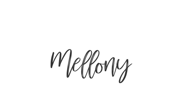 Mellony font thumbnail