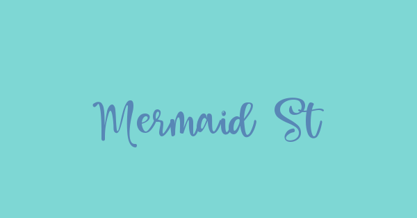 Mermaid Stories font thumbnail