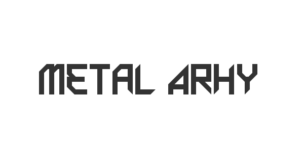 Metal Arhythmetic font thumbnail
