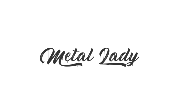 Metal Lady font thumbnail
