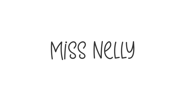 Miss Nelly font thumbnail