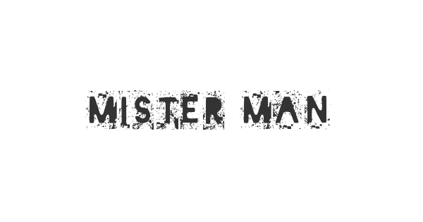 Mister Manson font thumbnail