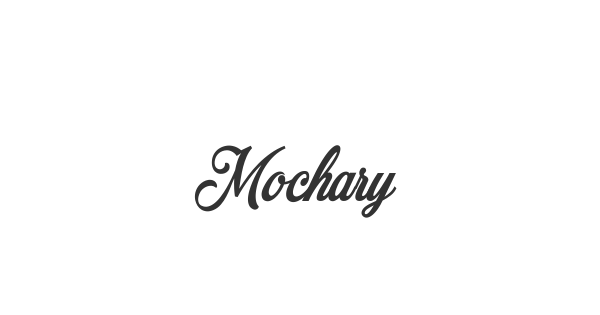 Mochary font thumbnail