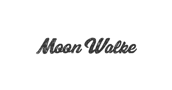Moon Walker font thumbnail