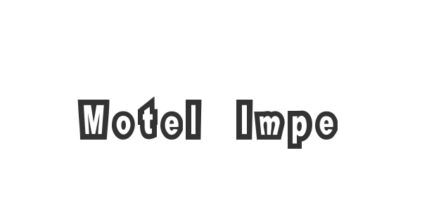 Motel Imperial font thumbnail