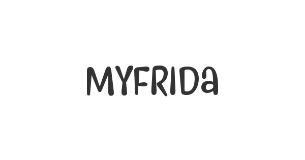 Myfrida font thumbnail