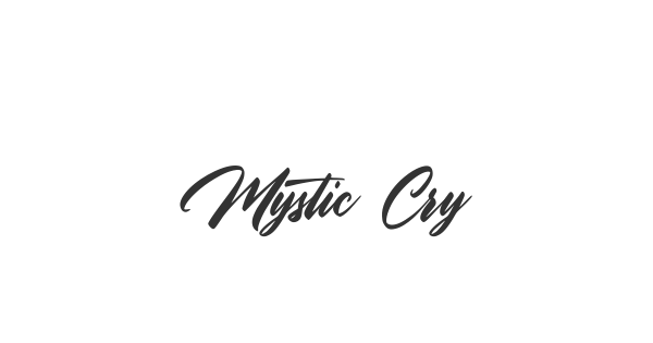 Mystic Crystal font thumbnail