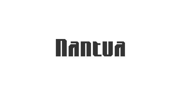 Nantua font thumbnail