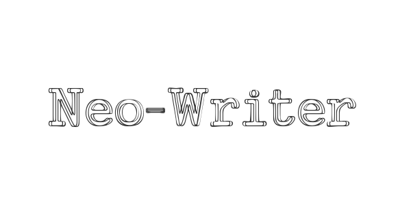 Neo-Writer font thumbnail