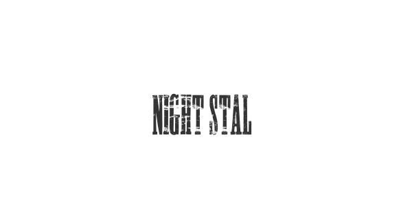 Night Stalker font thumbnail