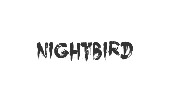 Nightbird font thumbnail