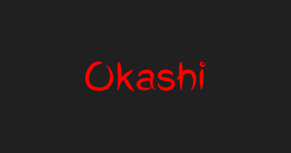 Okashi font thumbnail