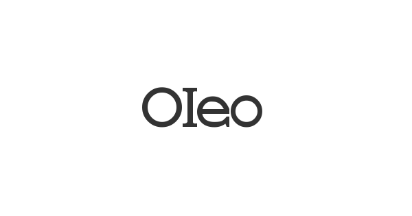 Oleo font thumbnail