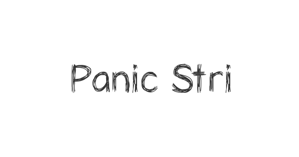 Panic Stricken font thumbnail