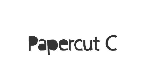 Papercut Cre font thumbnail