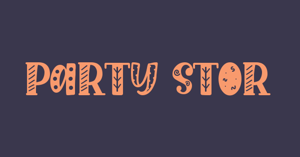 Party Story font thumbnail