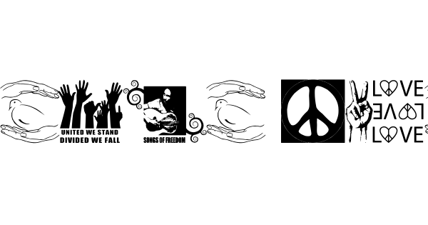 Peace Forever font thumbnail