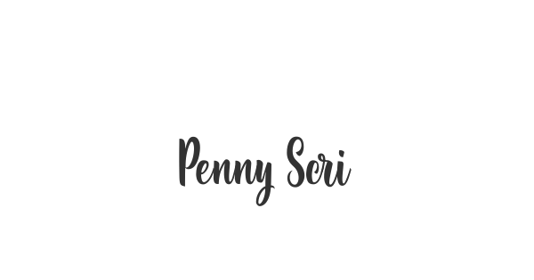 Penny Script font thumbnail
