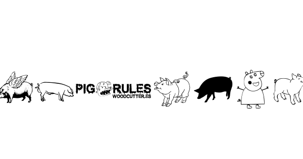 Pig Rules font thumbnail
