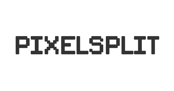 PixelSplitter font thumbnail