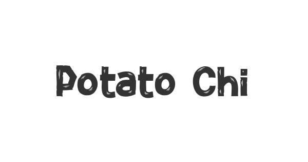 Potato Chips font thumbnail
