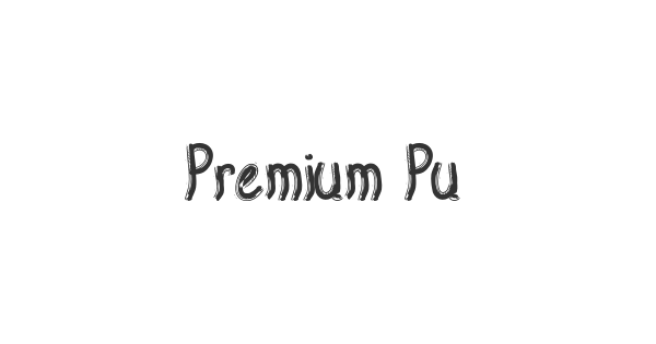 Premium Puzzle font thumbnail