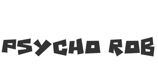 Psycho Robots font thumbnail