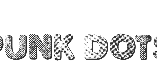 Punk Dots font thumbnail